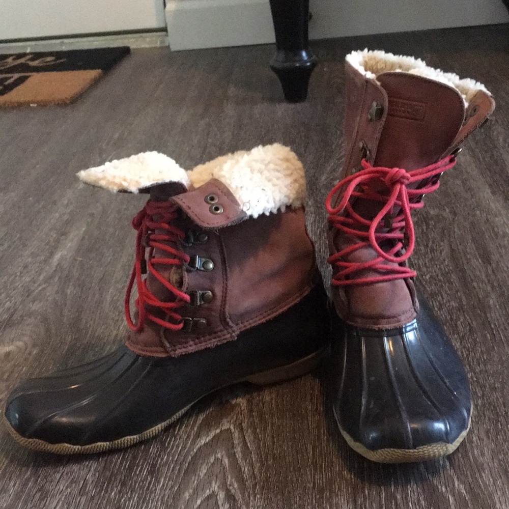 Sperry topsider boots